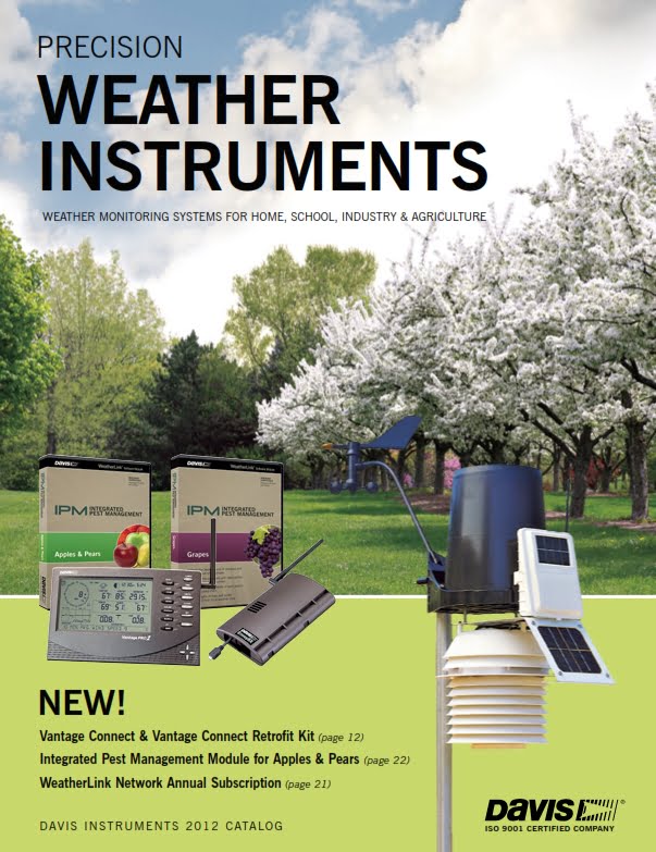APEXS: Davis Instruments Weather 2012 Catalog