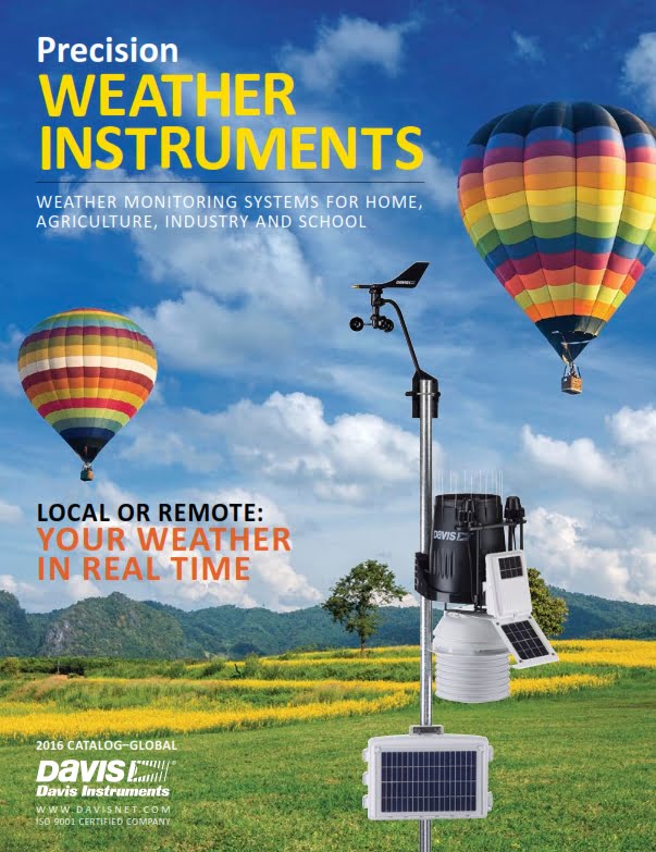 APEXS: Davis Instruments Weather 2016 Catalog